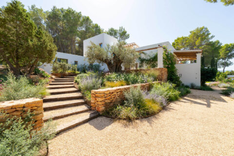 Fotografía de jardines en Ibiza